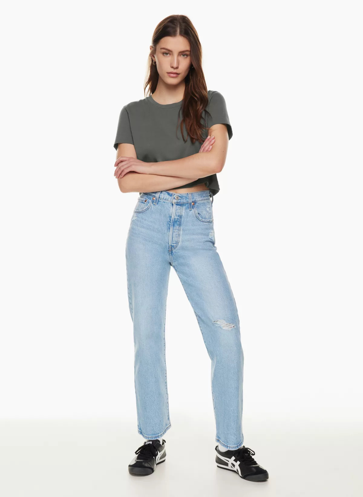 RIBCAGE STRAIGHT ANKLE JEAN | Aritzia