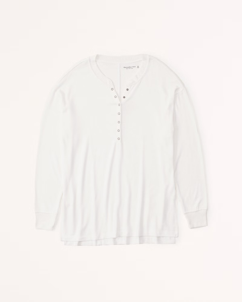 Long-Sleeve Cozy Henley | Abercrombie & Fitch (US)