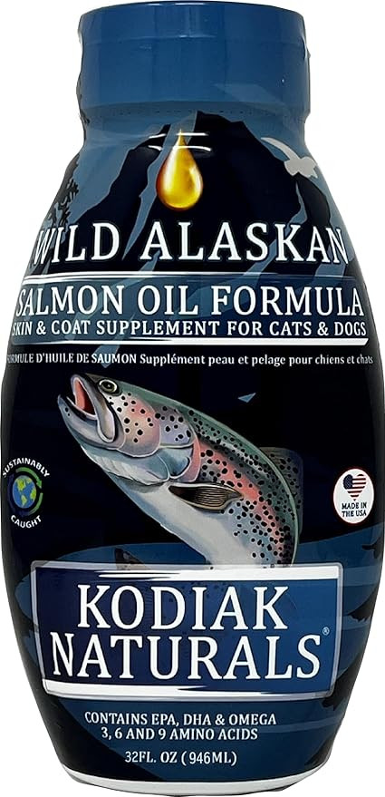 32 oz Wild Alaskan Salmon Oil Formula - Balanced Blend of Pure Fish Oils, with EPA and DHA from W... | Amazon (US)
