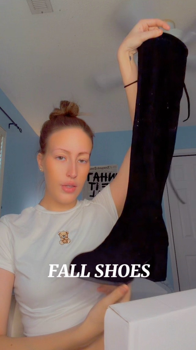 Over the Knee boots💕👀 
#shein #sheinoutfit #sheinshoes #fallshoes #fyp 

#LTKU #LTKStyleTip #LTKFindsUnder100