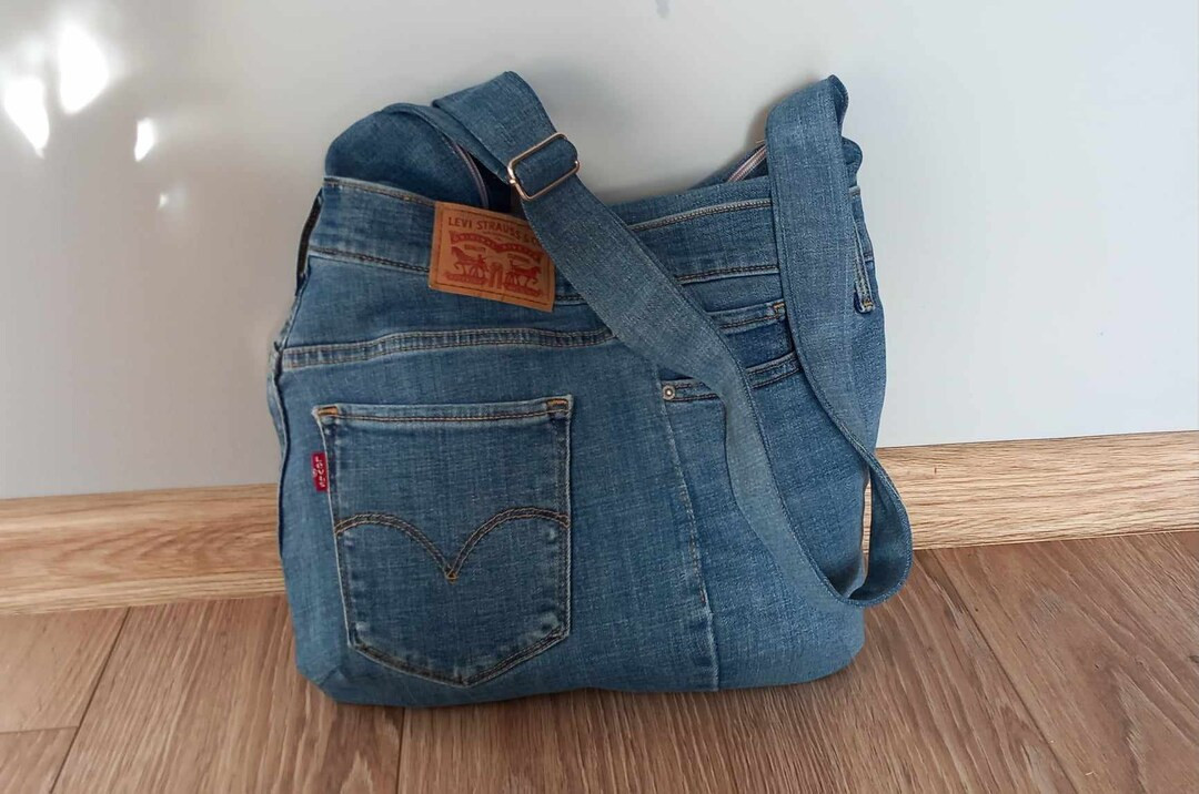 Denim Shoulder Bag Cross Body Bag - Etsy New Zealand | Etsy ROW