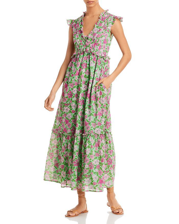 Banjanan Constance Floral Print Ruffled Dress Back to Results -  Women - Bloomingdale's | Bloomingdale's (US)