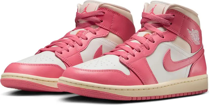 Air Jordan 1 Mid Sneaker (Women) | Nordstrom