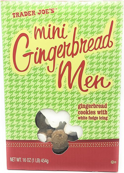 2 Boxes of Trader Joe's Mini Gingerbread Men with White Fudge Icing | Amazon (US)