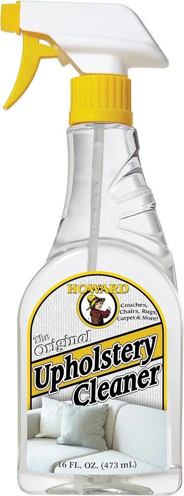 HOWARD Products Upholstery Cleaner for Furniture, Couches, Chairs, Rugs, and Carpet Stain Remover... | Amazon (US)