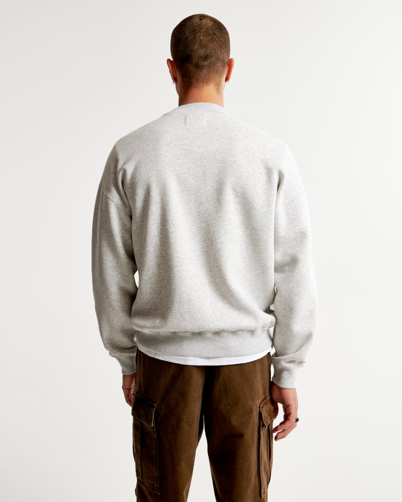 Vintage Orange Bowl Graphic Crew Sweatshirt | Abercrombie & Fitch (US)