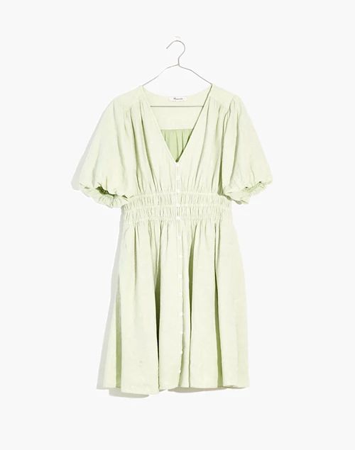 Linen-Blend Sophia Mini Dress | Madewell