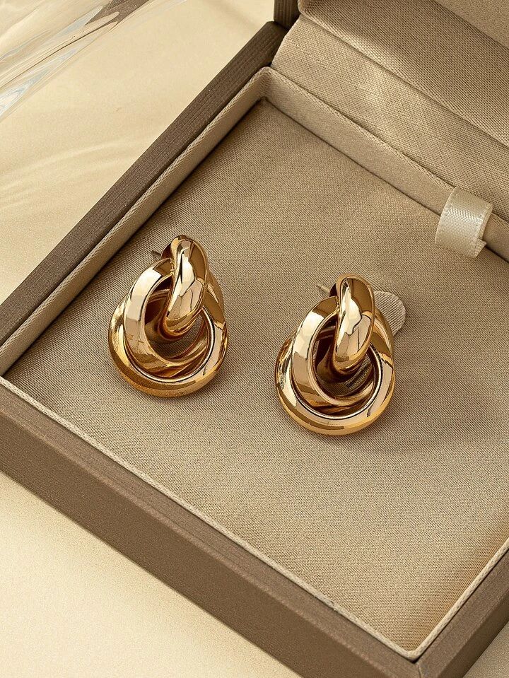 Solid Minimalist Earrings | SHEIN