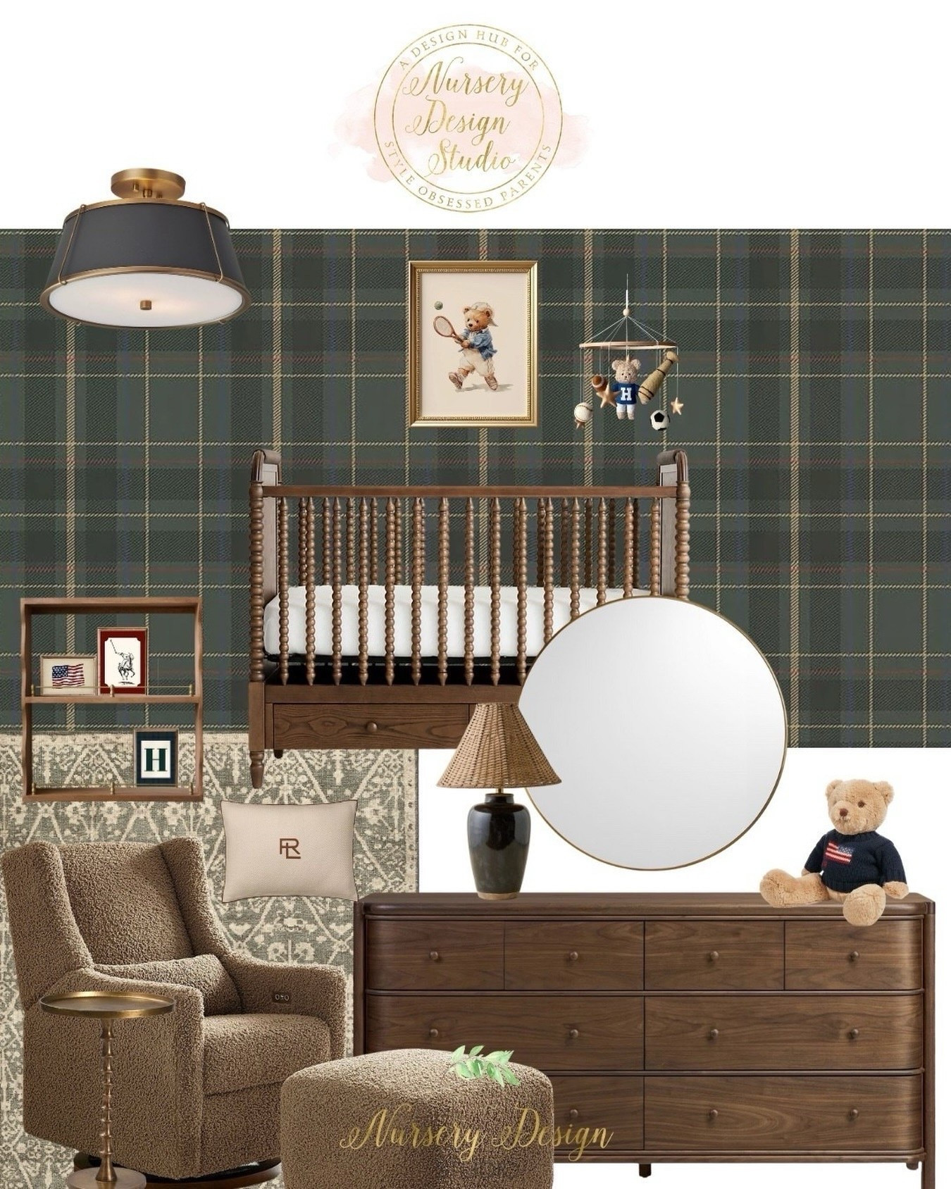 This is what timeless looks like in 2026.

Deep green plaids, warm walnut, heirloom silhouettes, and cozy textures layered just enough. Archer’s nursery proves that classic never goes out of style—it just gets smarter, warmer, and more intentional.

#LTKKids #LTKBump #LTKHome