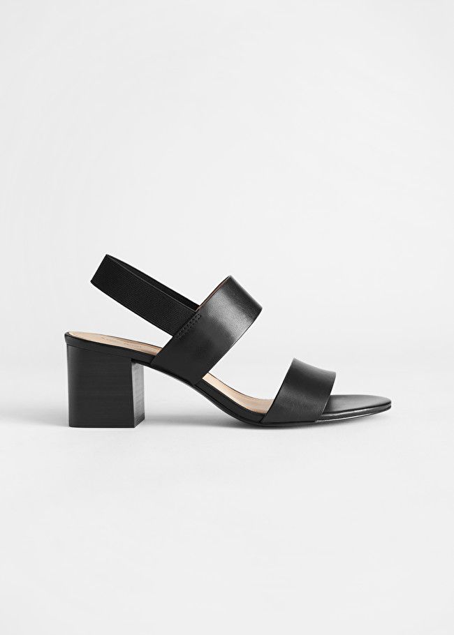 Block Heel Leather Sandals | & Other Stories (EU + UK)