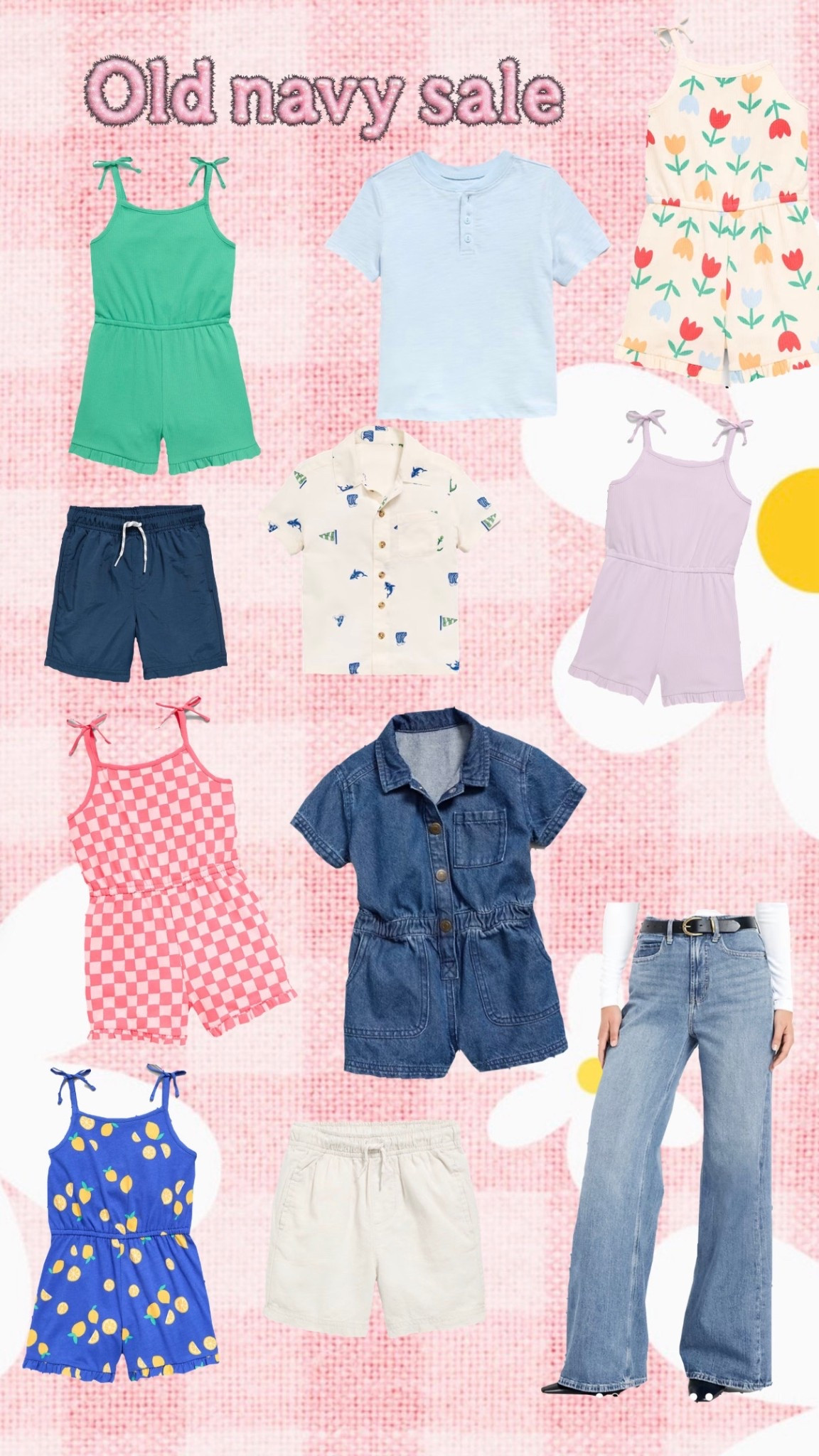 I love a good Old Navy sale for the kiddos spring/summer clothes 🩷🙌☀️ #oldnavy 

#LTKSpringSale #LTKSaleAlert #LTKmomlife