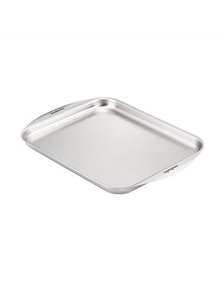 Clad Ovenware Stainless Steel Baking Sheet 23cm x 32cm x 2.5cm | David Jones (Australia & New Zealand)