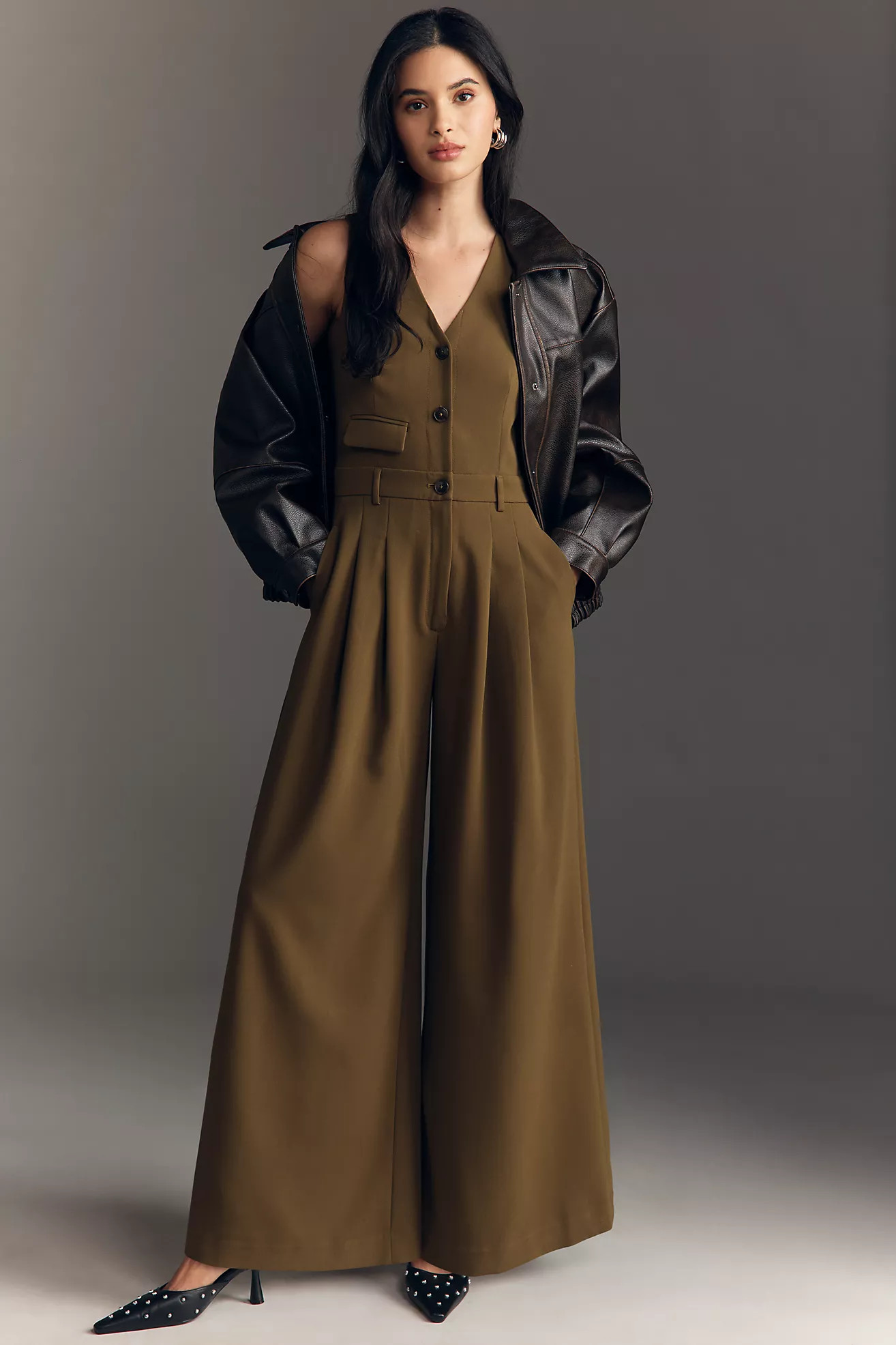 The Avery Suiting Jumpsuit by Maeve | Anthropologie (US)