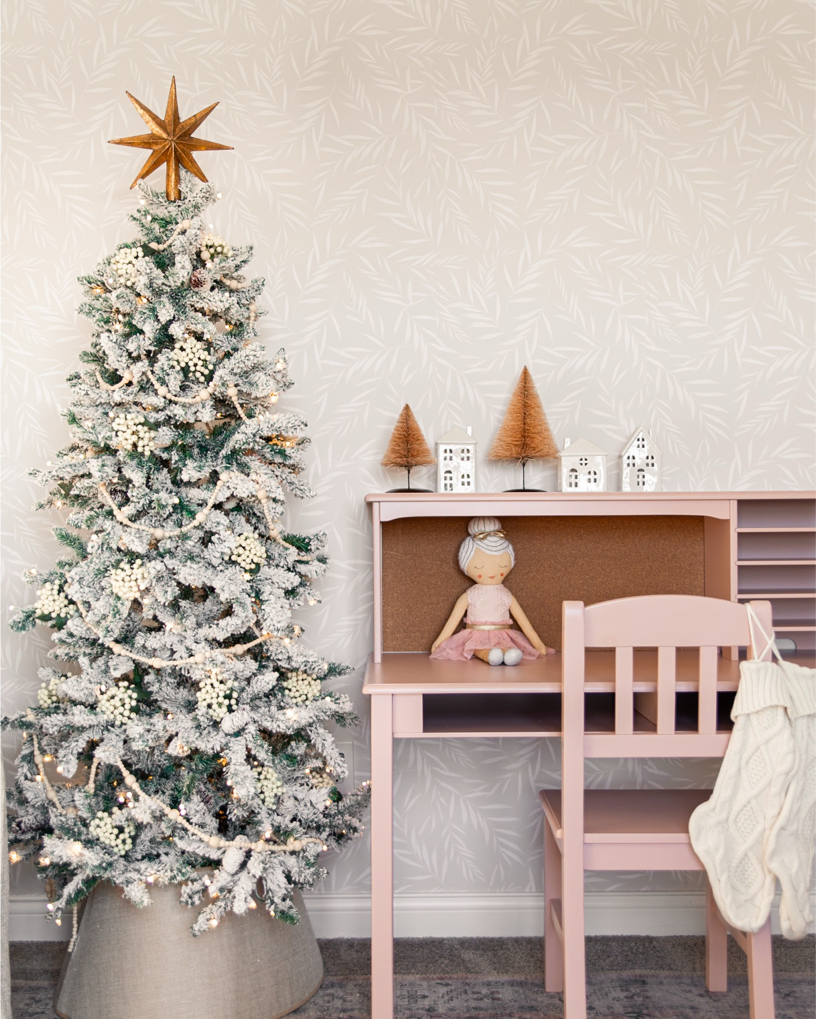 Adding Christmas decorations to kids rooms is an easy way to make the holiday season feel magical. #ad Today I’m partnering with @Wayfair to share girls Christmas bedroom decor ideas in my daughter’s room! Featuring a small Christmas tree, realistic evergreen garland, and simple holiday accents. Don’t miss #Wayfair ‘s Black Friday sale, with free shipping and items up to 80% off.

#LTKHome #LTKCyberWeek #LTKHoliday