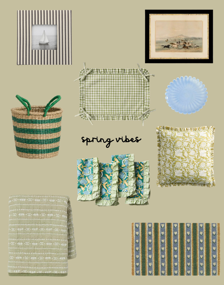 temps are warming up in Georgia this week and it has me thinking of spring (minus the pollen). lots of blues and greens on my mind.  

world market, target, target style, target finds, west elm, gingham, placemats, spring table setting, spring refresh, home decor, home refresh  

 #LTKSeasonal #LTKHome #LTKSaleAlert