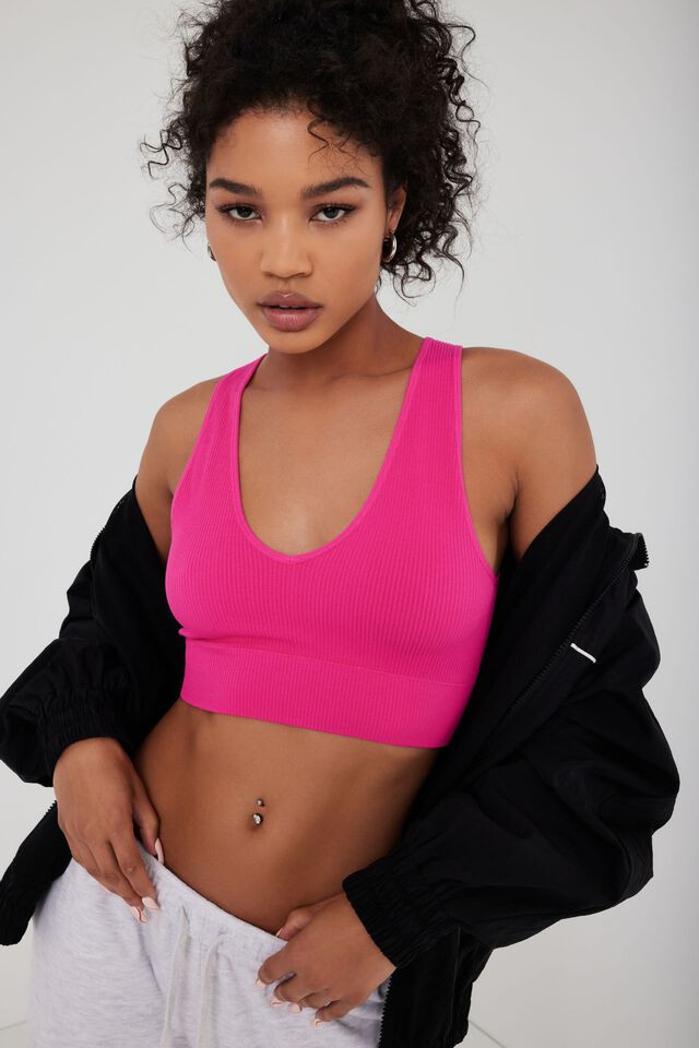 Stella Seamless Plunge Tank Top | Garage Clothing