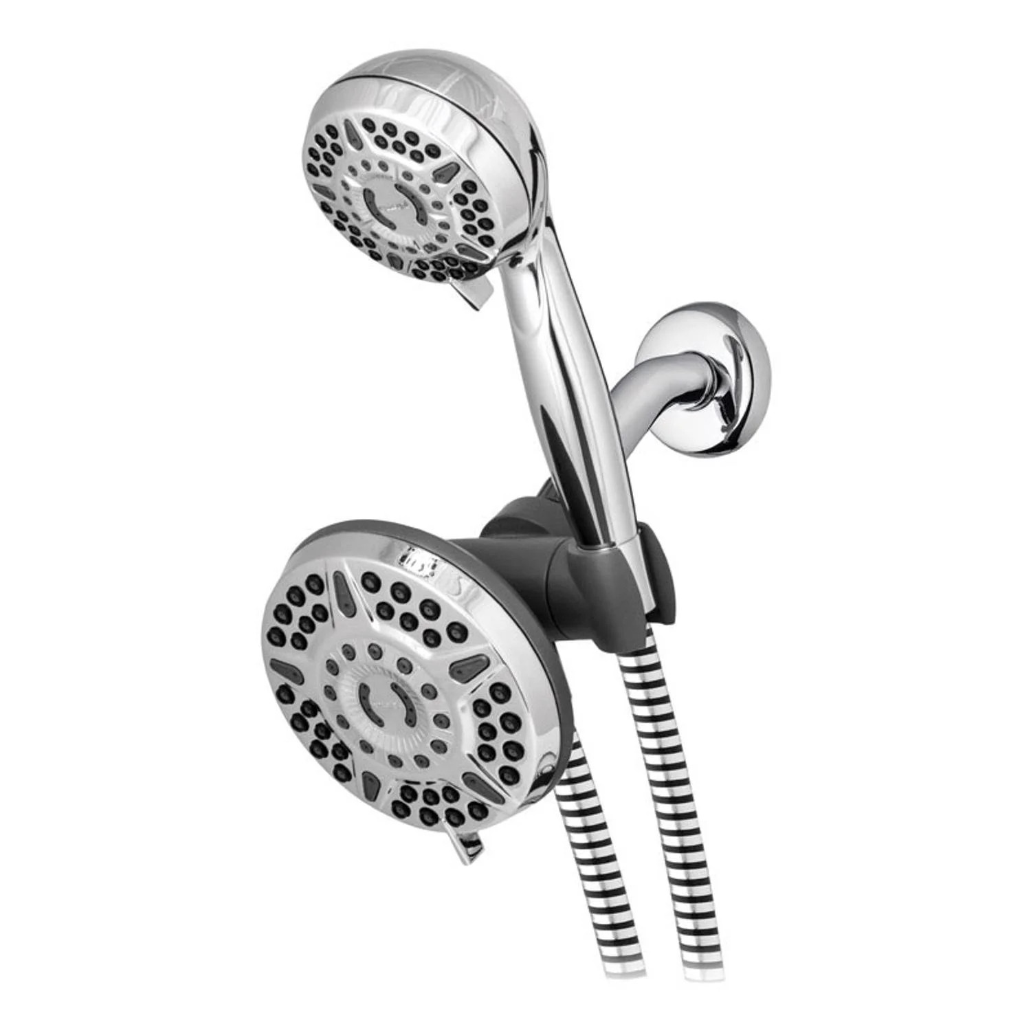 Waterpik 6+ Mode Powerpulse Massage Dual Shower Head System, Chrome, XET-633E-643E | Walmart (US)