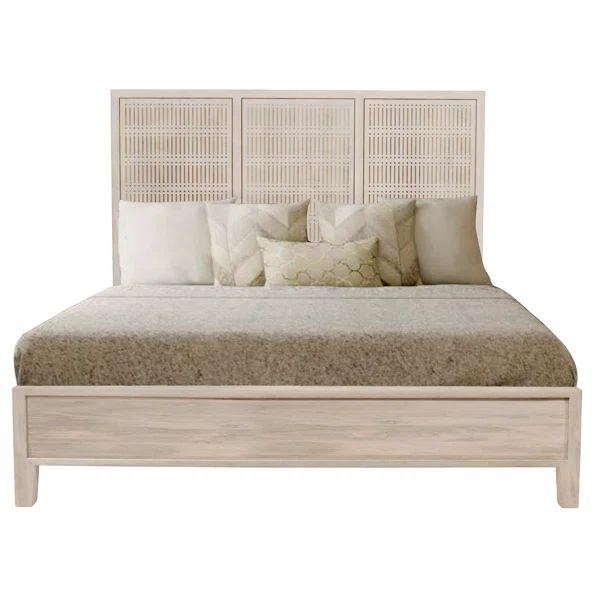 Chala Solid Wood Panel Bed | Wayfair North America