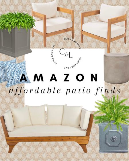 Affordable patio finds from Amazon! Budget friendly pieces to get that outdoor space Spring ready💐

Planter pot, planter, outdoor table, deck chair, outdoor sofa, outdoor pillow, Outdoor decor, Spring home decor, exterior design, spring edit, patio refresh, deck, balcony, patio, porch, seasonal home decor, patio furniture, spring, spring favorites, spring refresh, look for less, designer inspired, Amazon, Amazon home, Amazon must haves, Amazon finds, amazon favorites, Amazon home decor #amazon #amazonhome



#LTKSeasonal #LTKsalealert #LTKhome