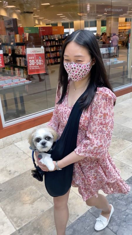 Love this lightweight mesh sling. Size M (medium) fits Ralphie. He's a 15 pound male Shih Tzu. I'm 5' 2.5". 

Dog mom
Susan Lanci carrier
Dog Sling
Pet Sling

#LTKkids #LTKfamily #LTKbaby