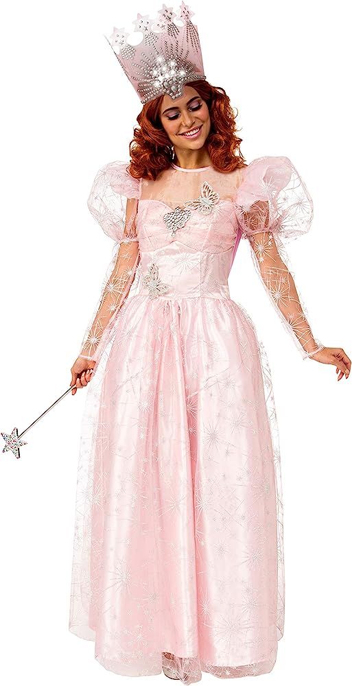Rubie's womens Wizard of Oz Glinda Costume Dress and Tiara | Amazon (US)