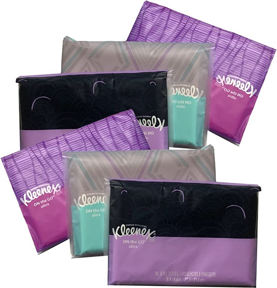 3 Pk Slim Pack Wallet Size (2 Pack) = 60 Tissues - Most Elegant Look of Any Portable Tissue Anywhere | Amazon (US)
