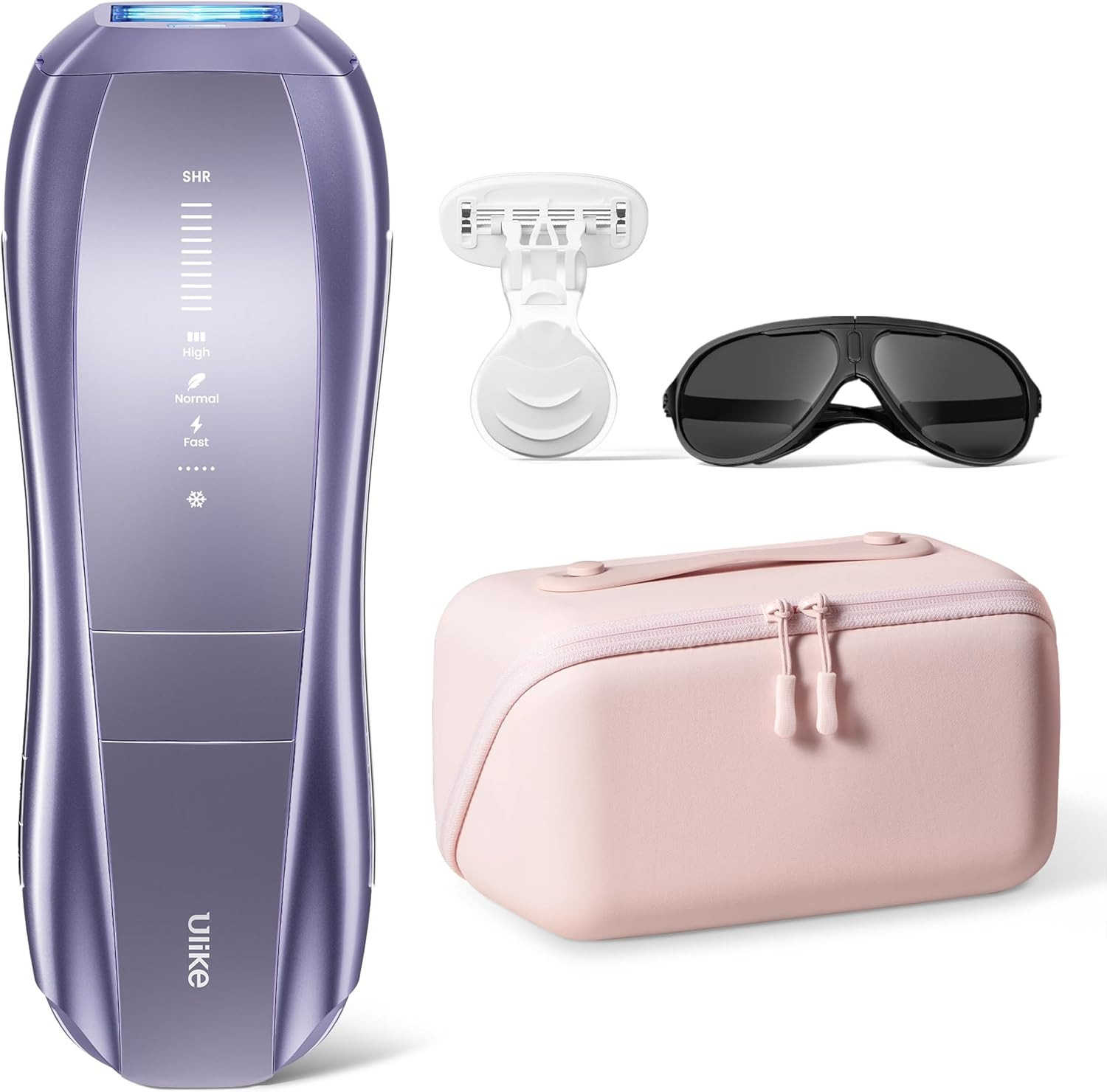 Ulike Laser Hair Removal Air 10 Deluxe Version IPL for for Women and Men with Ice-Cooling Technology, Nealy Painless and Permanent Hair Reduction, at Home Hair Removal in 10mins with Skin Sensor | Amazon (US)
