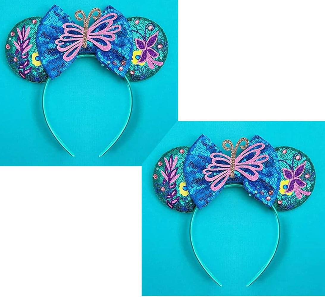 Mouse Ears Bow Headbands Girls' Costume Accessories Halloween Costume Princess Decoration For Enc... | Amazon (US)