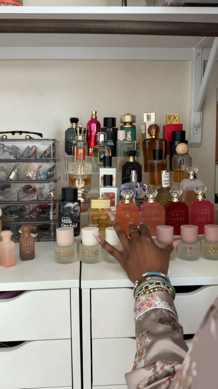Trying to make space for some of my new fragrances.