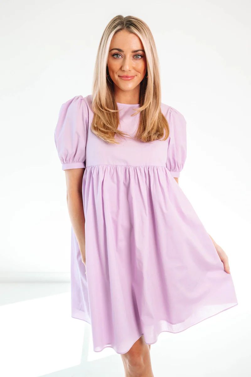 Time For Tea Dress - Lavender | The Impeccable Pig