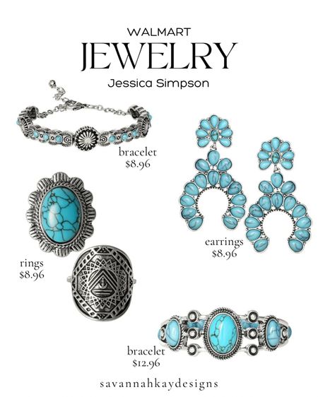 @walmart has the most beautiful jewelry from the @jessicasimpson line and it is going fast! 

#walmartfashion @walmartfashion #turquoise #jewelry #jessicasimpson #walmart #country #concert #summer 

#LTKworkwear #LTKfindsunder50 #LTKstyletip