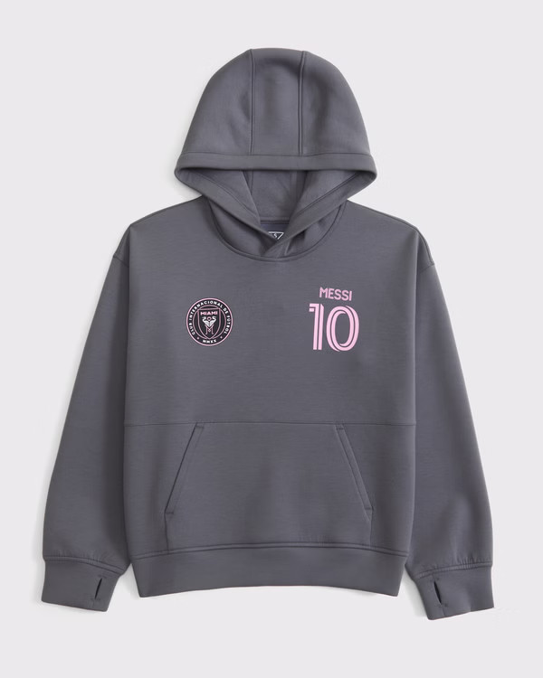 boys ypb neoknit lionel messi popover hoodie | boys | Abercrombie.com | Abercrombie & Fitch (US)