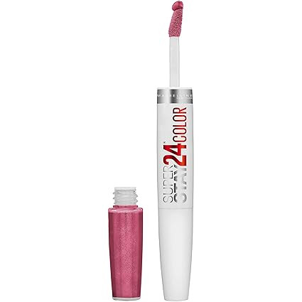 Maybelline Super Stay 24, 2-Step Liquid Lipstick Makeup, Long Lasting Highly Pigmented Color with... | Amazon (US)
