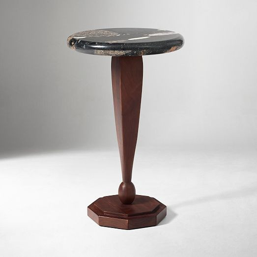 Pierce & Ward Marble Drink Table (13") | West Elm (US)