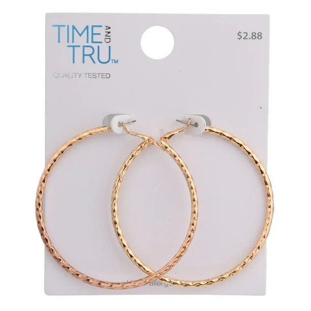 Gold Hoop Earring | Walmart (US)