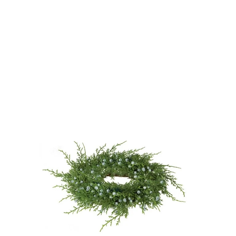 Sullivans Artificial Juniper Pine Wreath 11"H Green - Walmart.com | Walmart (US)