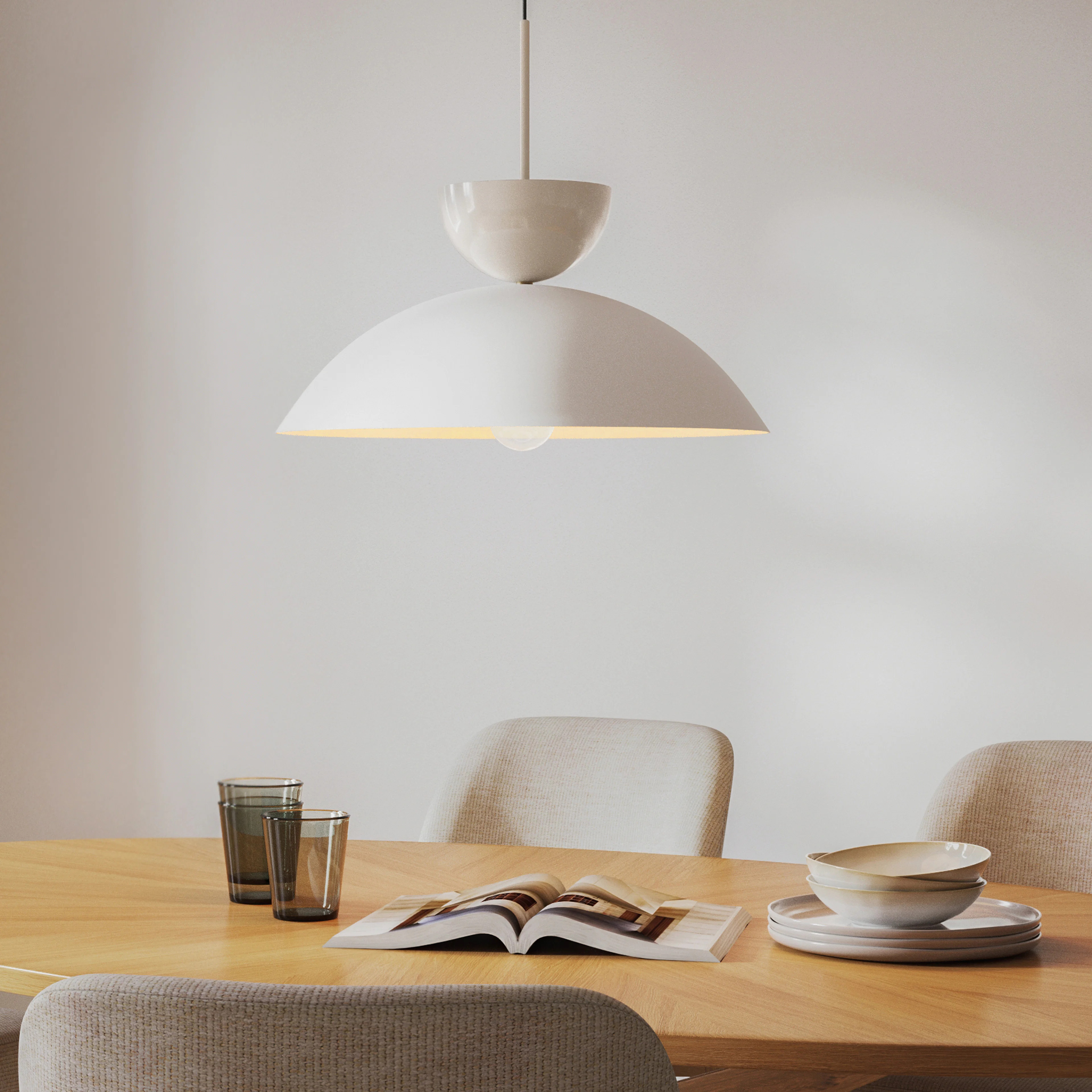 Gemma Pendant Lamp - Rice | Article