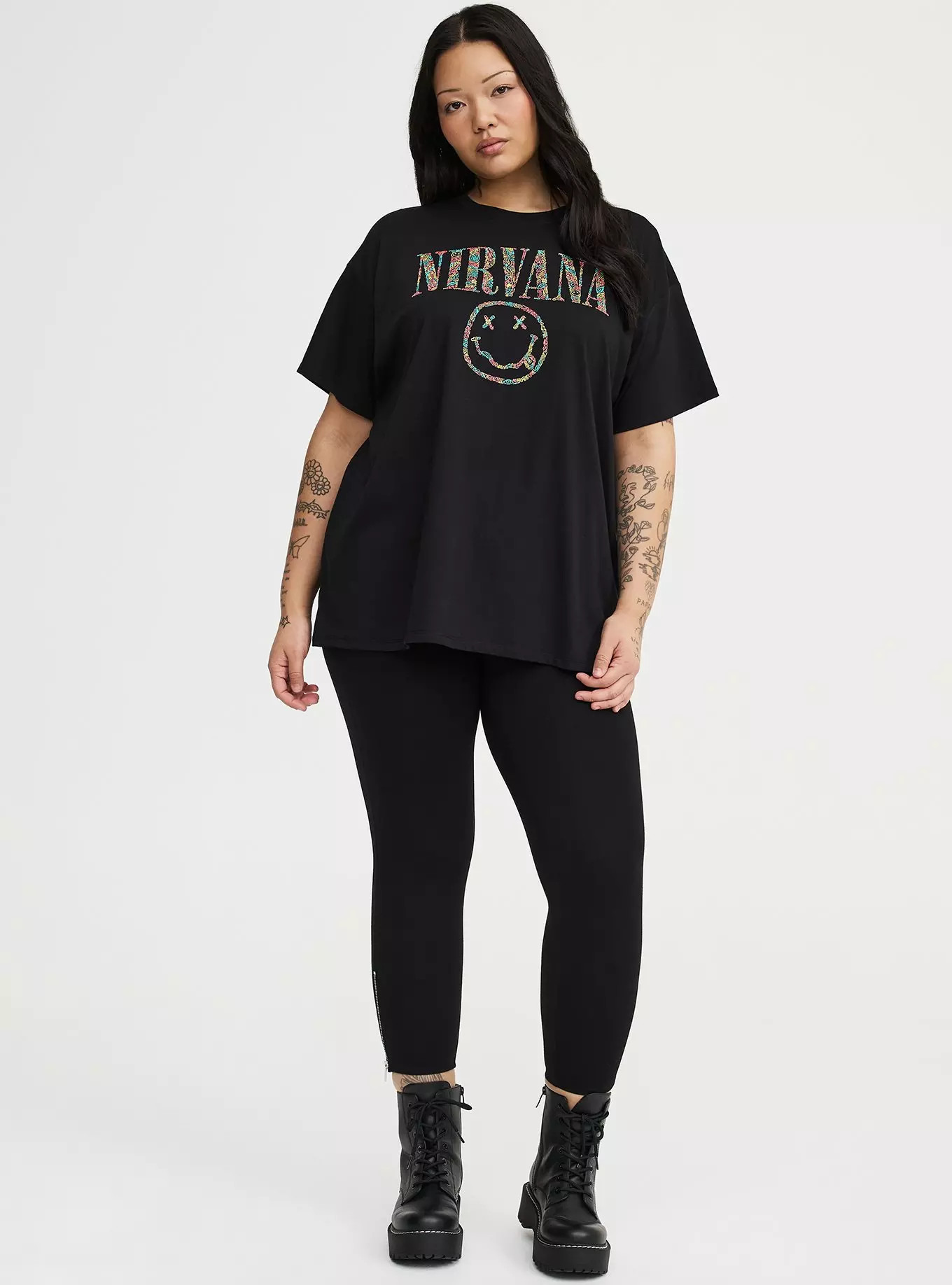 Premium Crop Side Zip Pocket Legging | Torrid (US & Canada)