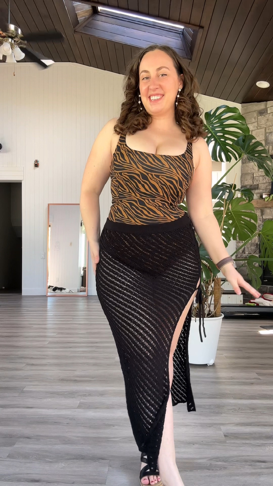 I have been a huge fan of Knix for years now, in particular their wireless bras and period undies, but they have blown me away with the swimsuit collection this year! I have tried a few different styles, but this might be my new favourite! I have tried a few shaping swimsuit options over the years, but most of them are either $250+ or are cheap and barely enhance my shape at all. This one took almost 3 inches off my waist while still feeling comfortable AND giving my chest support! It also comes in a variety of solid colours including pink, black, and blue if you don’t like the print. Definitely a great suit! If you want to pick one up yourself, you can use code jamieleighgagnon to save 15% on your order of $120+ 💕

#LTKVideo #LTKSwim #LTKTravel