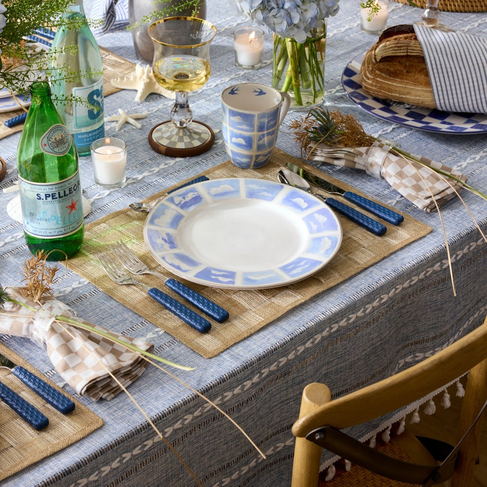 Cloud Watching Dinner Plate | MacKenzie-Childs