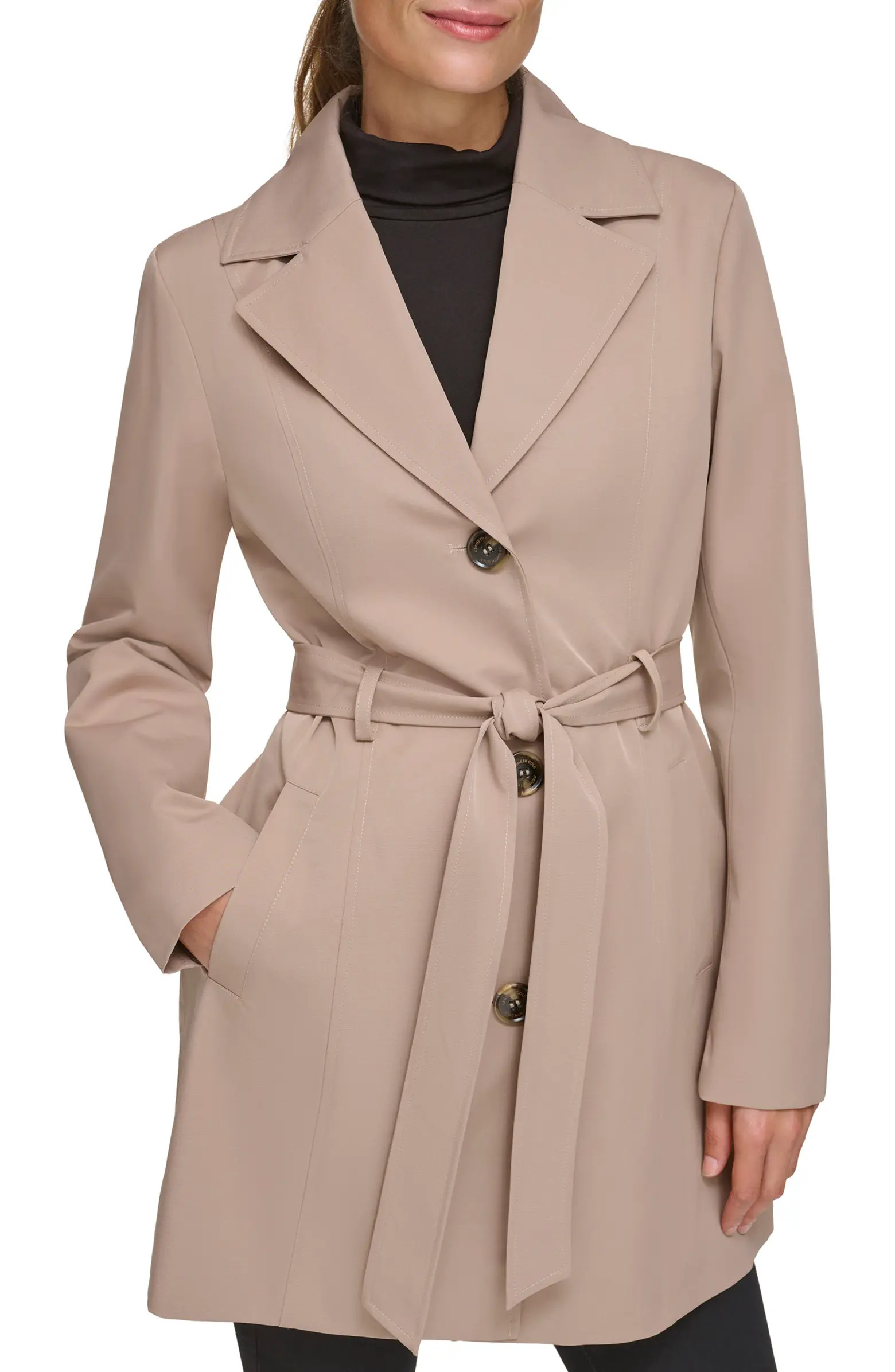 Belted Water Resistant Trench Coat | Nordstrom