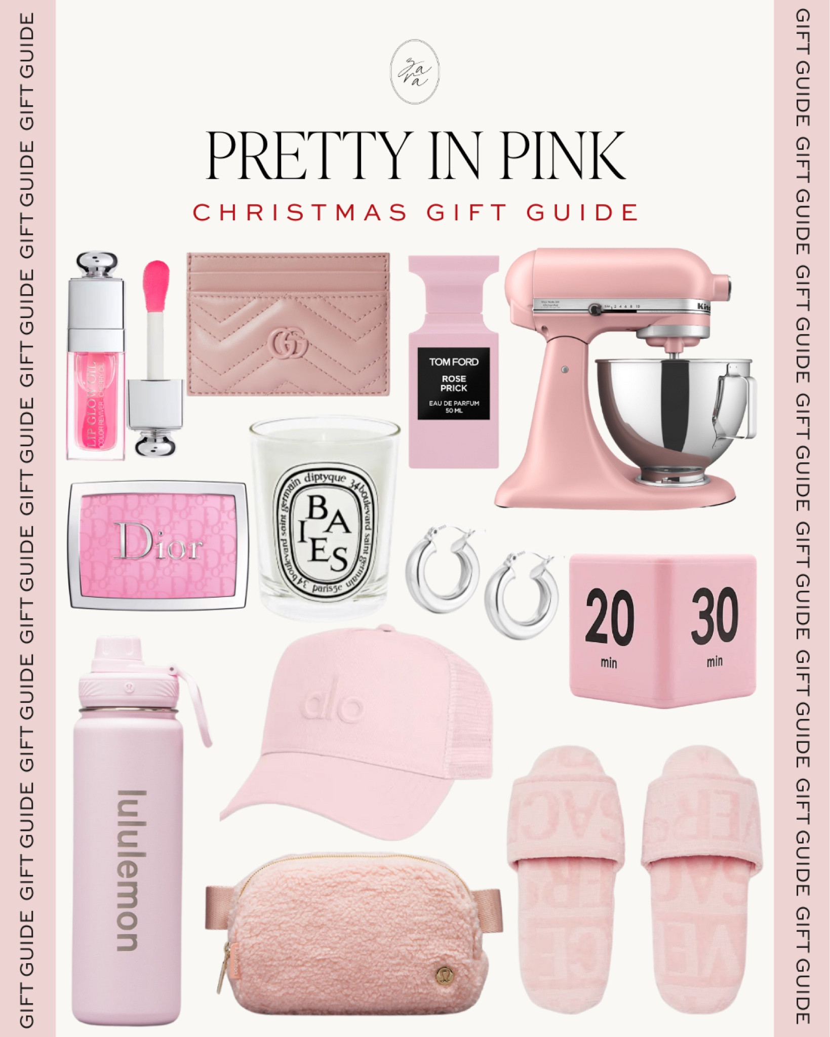 Gift guide for her 💘 pretty ok pink. Pilates princess 

#LTKGiftGuide #LTKfindsunder50 #LTKHoliday