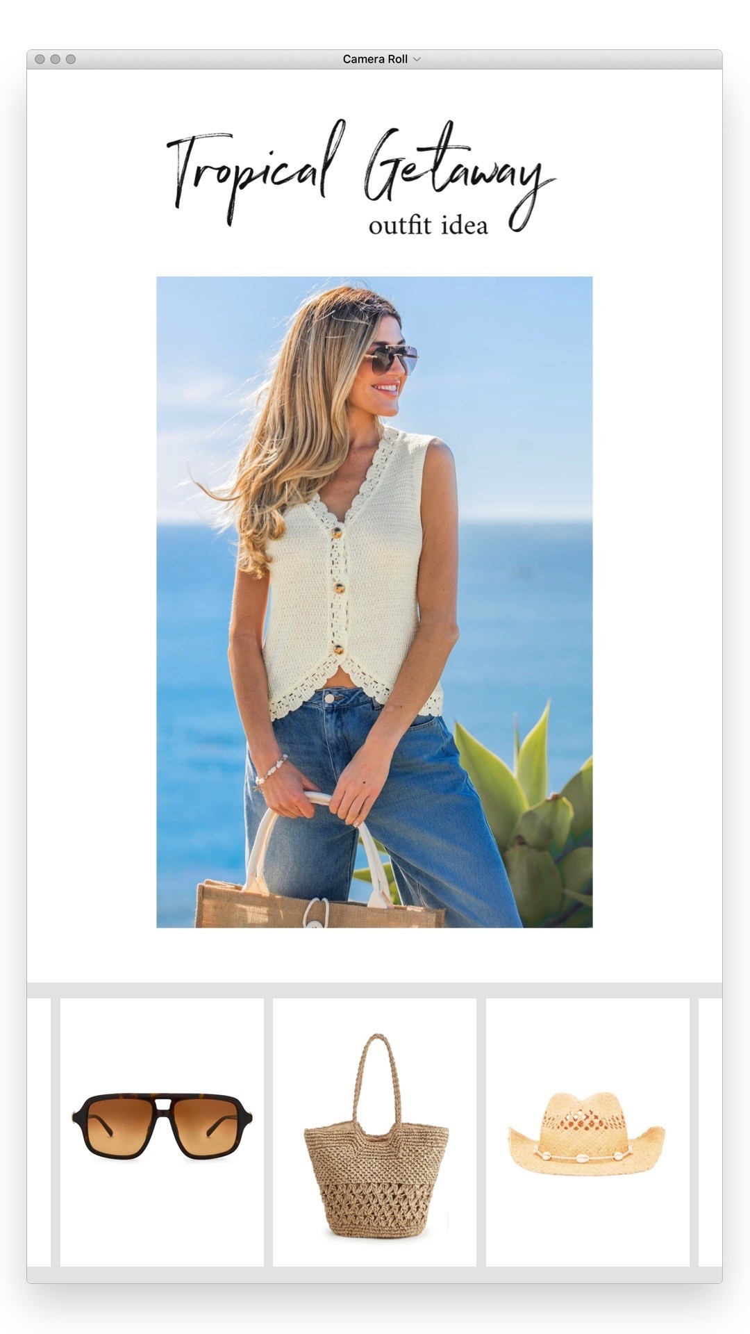 Love this crochet vest ! Its gonna be great for summer outfits!

Use code ISLE15 for 15% off on orders $70+ on Cupshe

#LTKU #LTKootd #LTKmomlife