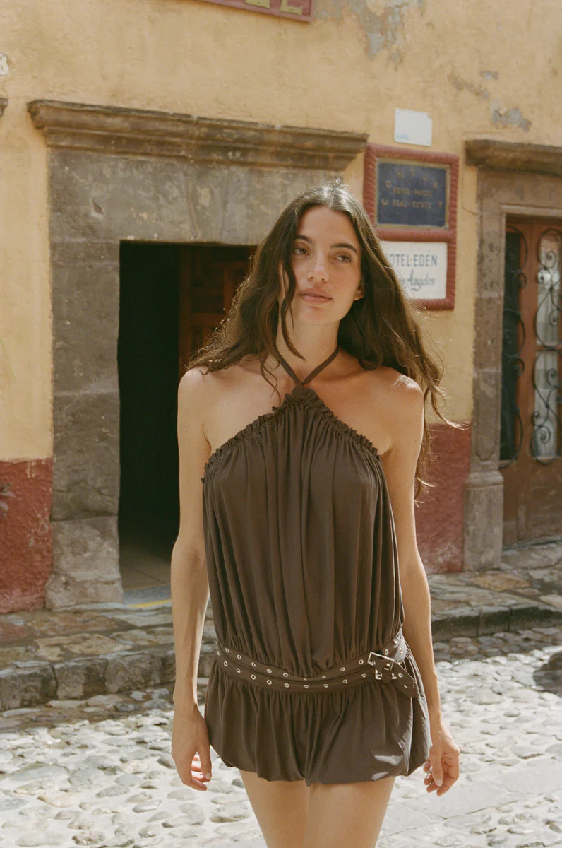 Magnol Dress | Chocolate | With Jean (US)