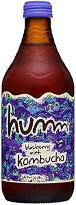 Humm Kombucha, Blueberry Mint, 14 Ounce (Pack of 12) | Amazon (US)