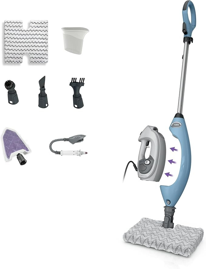 Shark Lift-Away 5-in-1 Steam Mop with Detachable Handheld Steam Cleaner, for Whole Home Cleaning ... | Amazon (US)