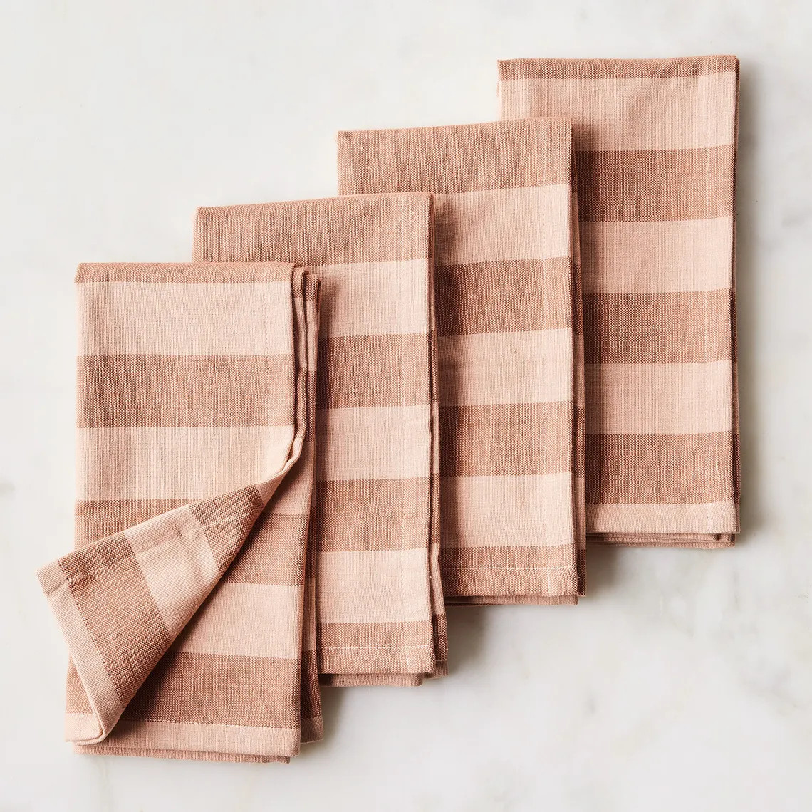 Essential Striped Cotton Napkins, Set of 4 | Food52