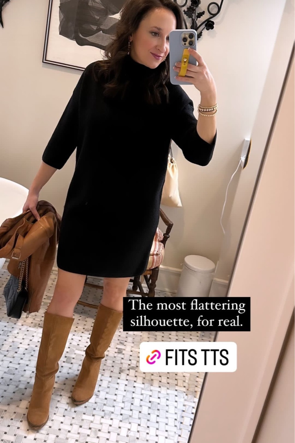 Casual Black dress