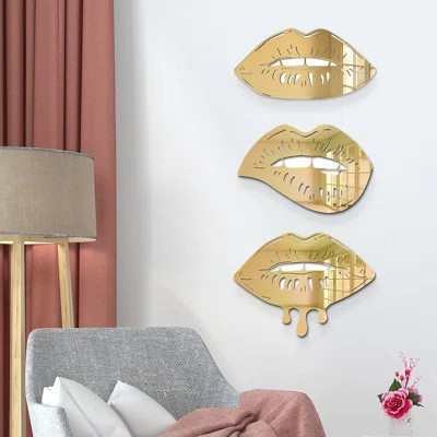 Lips Decorative Wall Mirrors | Wayfair North America