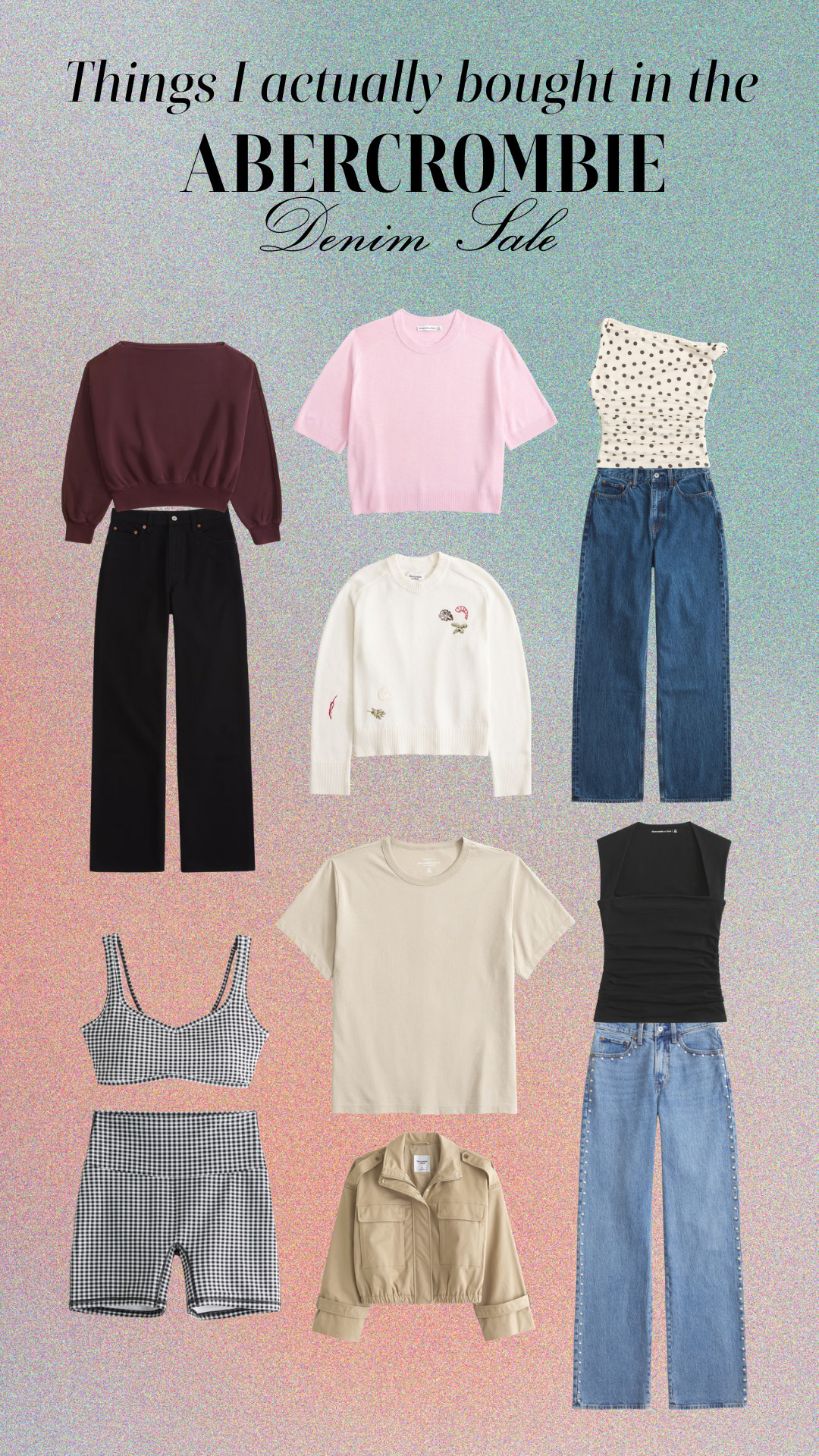 I swear abercrombie is my weaknesss. such good basics!!  

 #LTKSeasonal #LTKFindsUnder100 #LTKStyleTip